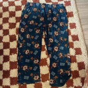 Looney Tunes Taz Born To Be Wild pajama pants 2XL